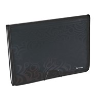 TAI CHI FOLDER A4 Z SZEŚCIOMA PRZEGRODAMI CZARNY Panta Plast