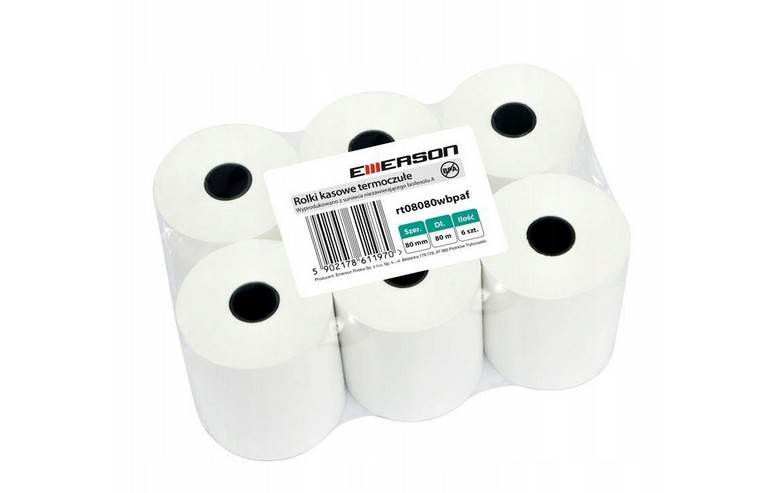 Rolka kasowa 80/80 termiczna op 6