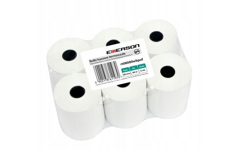 Rolka kasowa 80/80 termiczna op 6