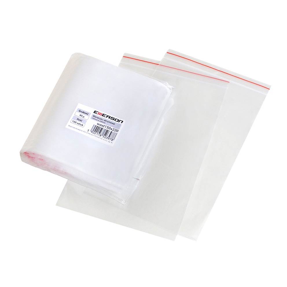 Woreczki strunowe, 100x200 100 szt.