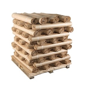 Papier pakowy Kraft Mg brązowy prązek 40gsm arkusz 1050x1260mm, 1rulon=10kg