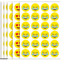 Etykiety samop  A4L Emotykiety 25ark
