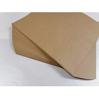Papier pakowy Kraft Mg gładki brązowy 40 gsm  50cmx50cm 
opakowanie=1000 arkuszy (10 kg)