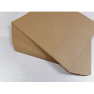 Papier pakowy Kraft Mg gładki brązowy 40 gsm  50cmx50cm 
opakowanie=1000 arkuszy (10 kg)