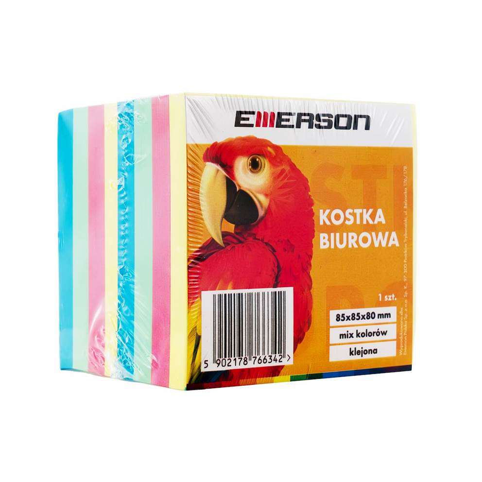 Bloczek klejony kolor 85x85x80 Emerson