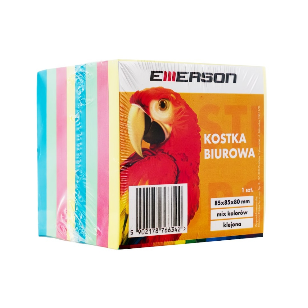 Bloczek klejony kolor 85x85x80 Emerson