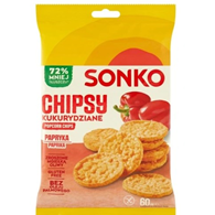 CHIPSY SONKO KUKURYDZIANE PAPRYKA 60 g