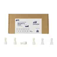 Magnesy neodymowe  Leviatan BOWLING BIAŁE 6szt