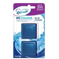 WC kostka Kolorado do spłuczki morska op 2