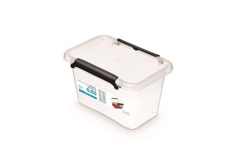Pojemnik do przechowywania MOXOM Simple Box, 650ml (150 x 95 x 85mm), transparentny