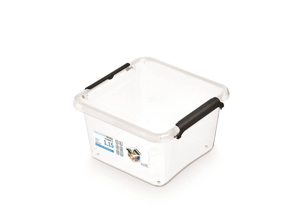 Pojemnik do przechowywania MOXOM Simple Box, 1,15l, transparentny