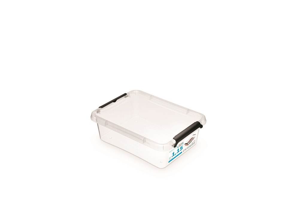 Pojemnik do przechowywania MOXOM Simple Box, 1,15l (195 x 150 x 60mm), transparentny