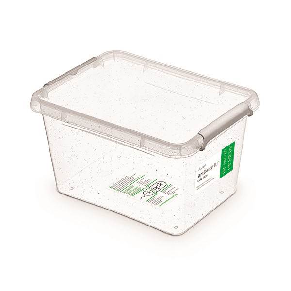 Pojemnik antybakteryjny MOXOM Antibacterial 2,0l, transparentny