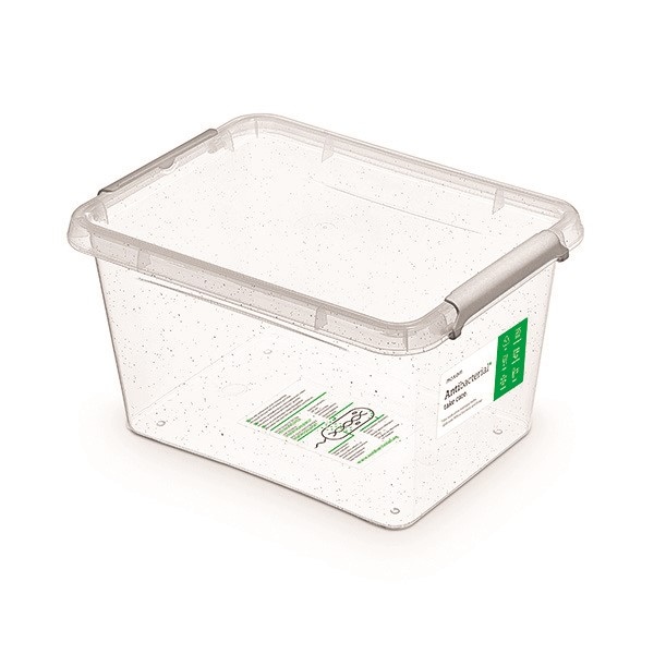 Pojemnik antybakteryjny MOXOM Antibacterial 2,0l, transparentny