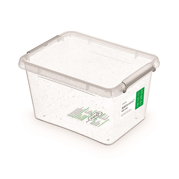 Pojemnik antybakteryjny MOXOM Antibacterial 2,0l, transparentny