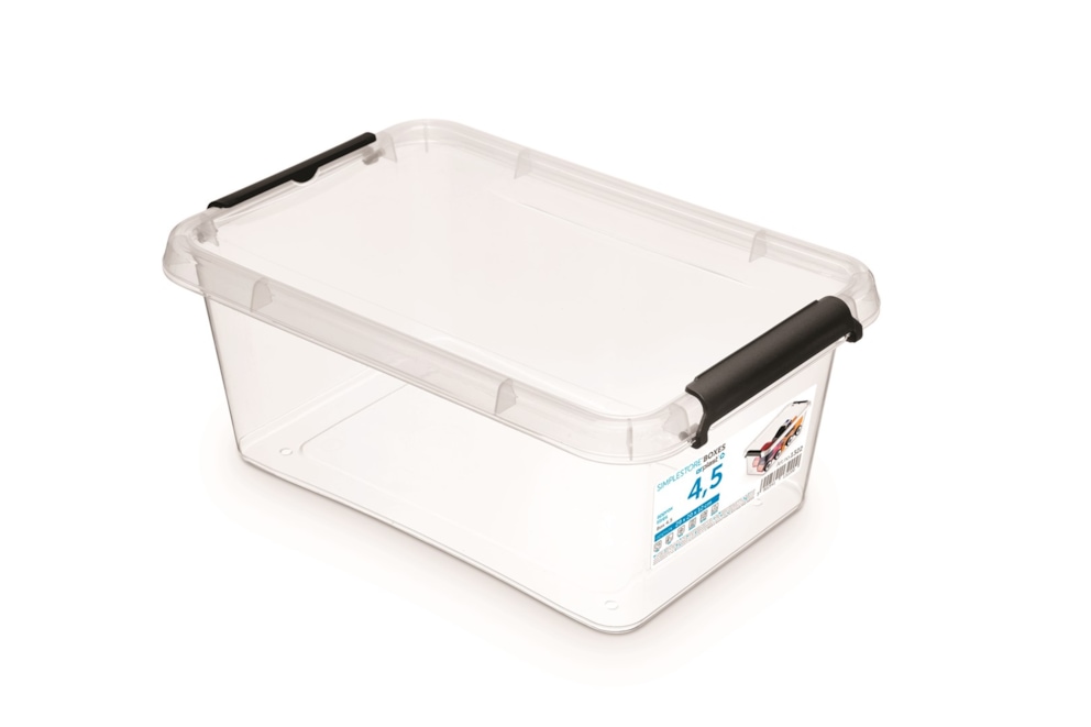 Pojemnik MOXOM SIMPLE BOX, 4,5 L (290 x 200 x 120 mm), transparentny