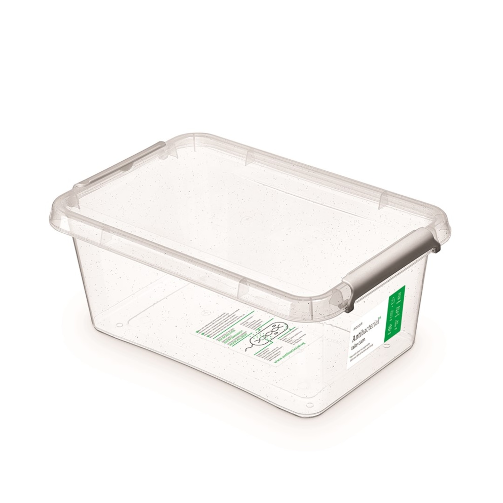 Pojemnik antybakteryjny MOXOM Antibacterial 4,5l, transparentny