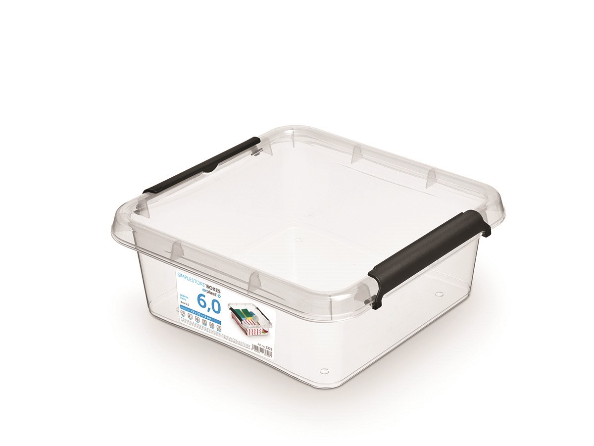 Pojemnik do przechowywania MOXOM Simple Box, 6l, transparentny