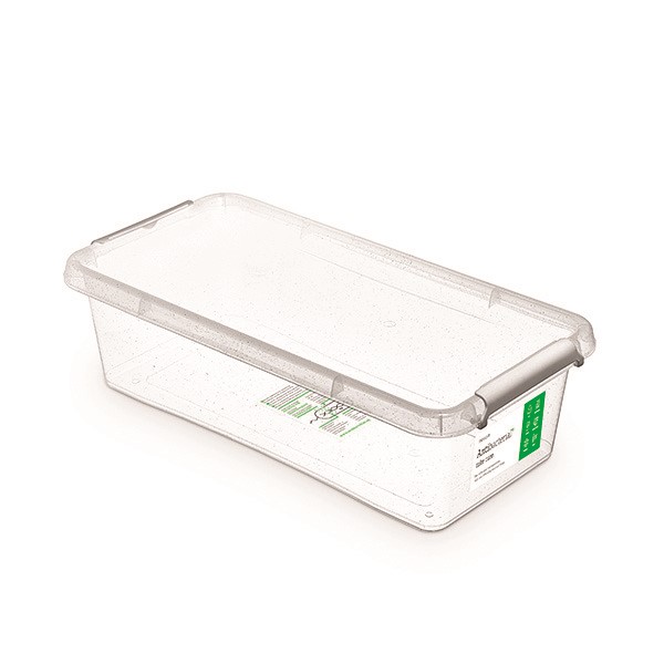 Pojemnik antybakteryjny MOXOM Antibacterial 6,0l, transparentny