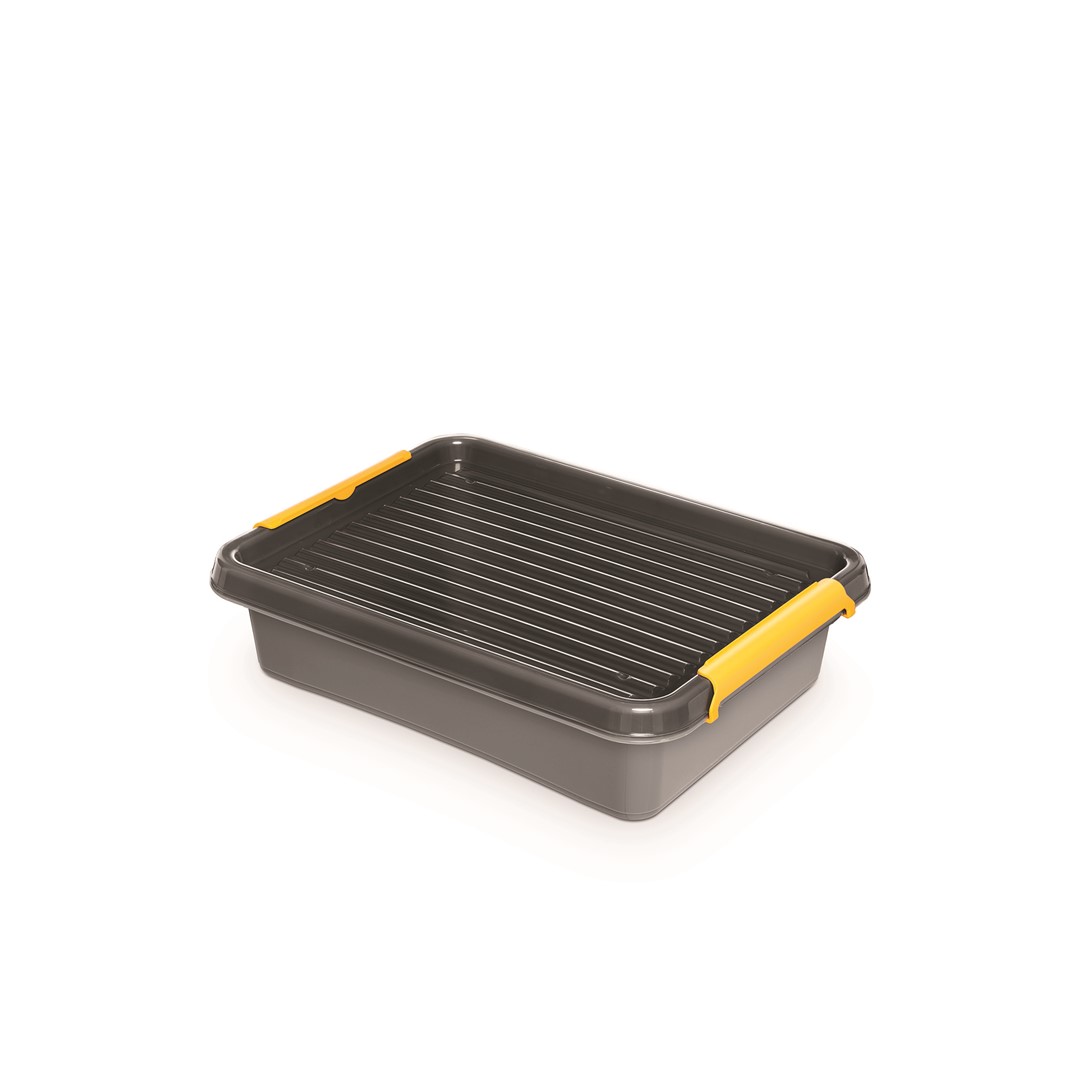 Pojemnik do przechowywania MOXOM Solidstore box, 6l, szary