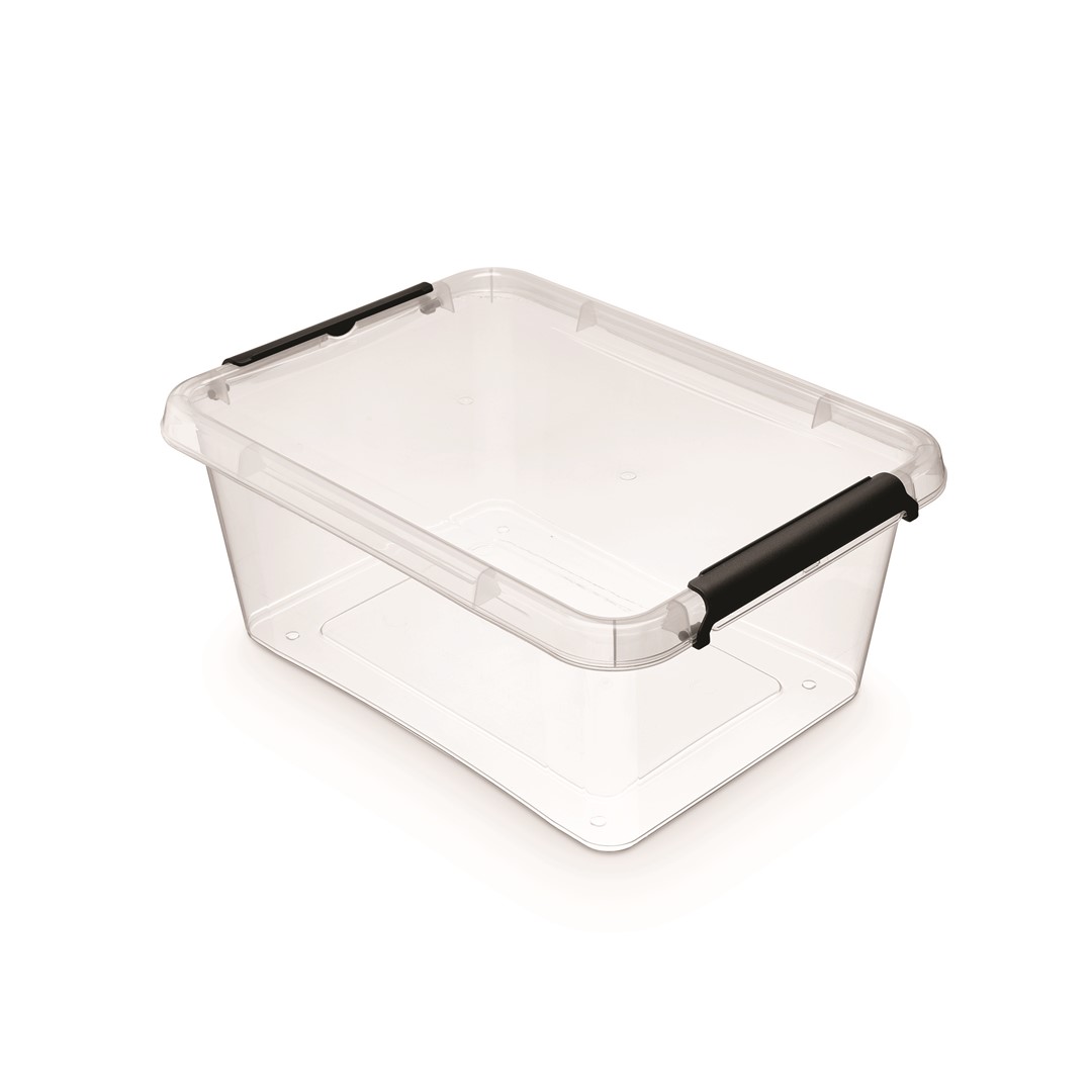 Pojemnik do przechowywania MOXOM Simple box, 12,5l, transparentny