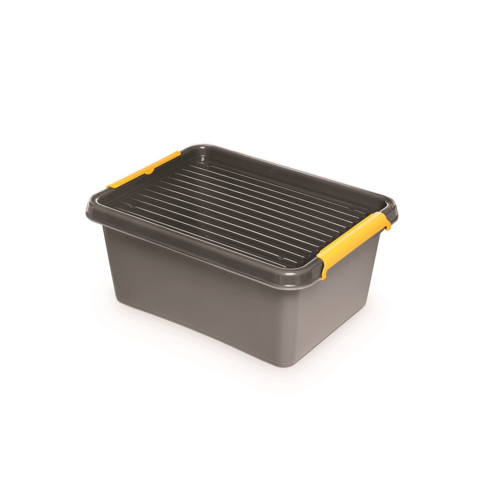 Pojemnik do przechowywania MOXOM Solidstore box, 12l, szary