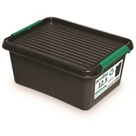 Pojemnik do przechowywania MOXOM EcoLine Box, 12,5l, czarny