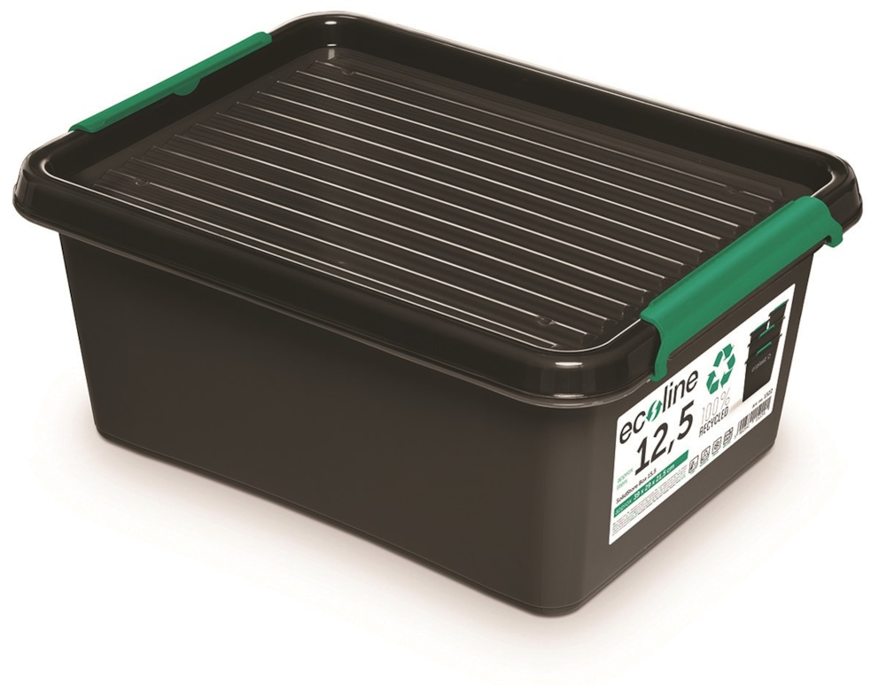 Pojemnik do przechowywania MOXOM EcoLine Box, 12,5l, czarny