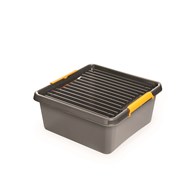 Pojemnik do przechowywania MOXOM Solidstore box, 18l, szary