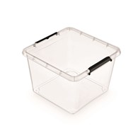 Pojemnik do przechowywania MOXOM Simple box, 32l, transparentny