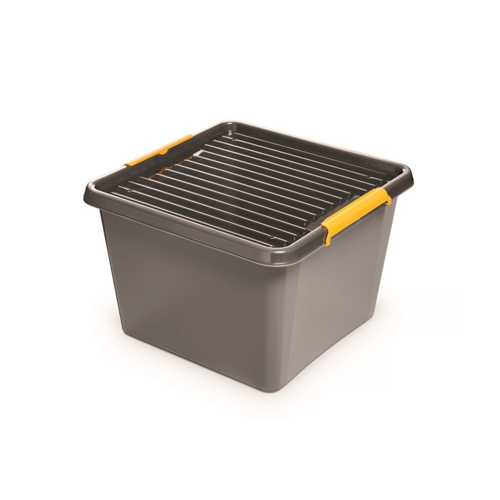 Pojemnik do przechowywania MOXOM Solidstore box, 32l, szary