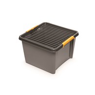 Pojemnik do przechowywania MOXOM Solidstore box, 25l, szary