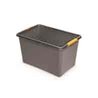 Pojemnik do przechowywania MOXOM Solidstore box, na kółkach, 60l, szary
