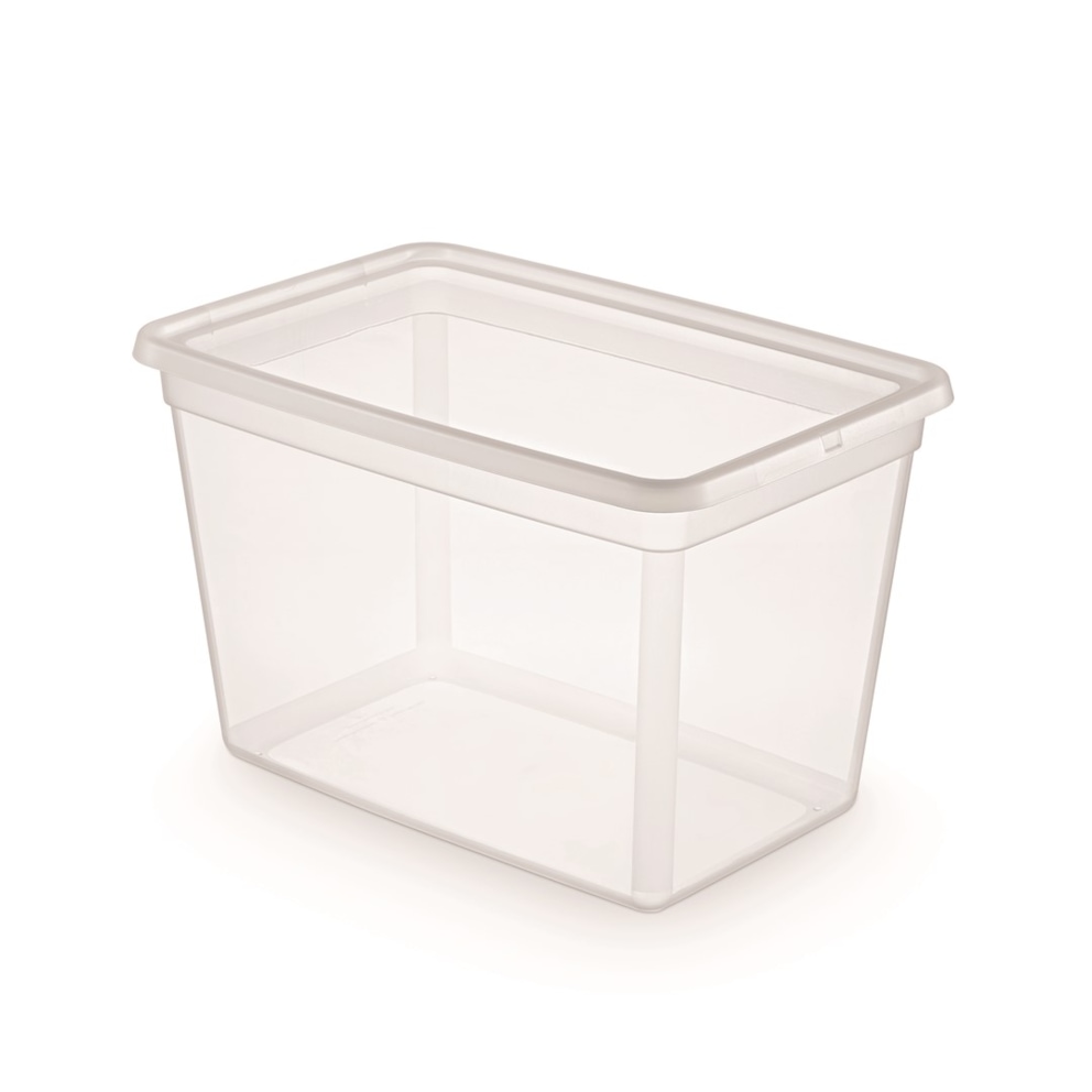 Pojemnik do przechowywania, MOXOM Basestore, 60l, transparentny