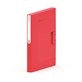 Folder NEW BINDER MOXOM, plastikowy, A4/25 mm czerwony