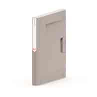 Folder NEW BINDER MOXOM, plastikowy, A4/25mm, jasnoszary
