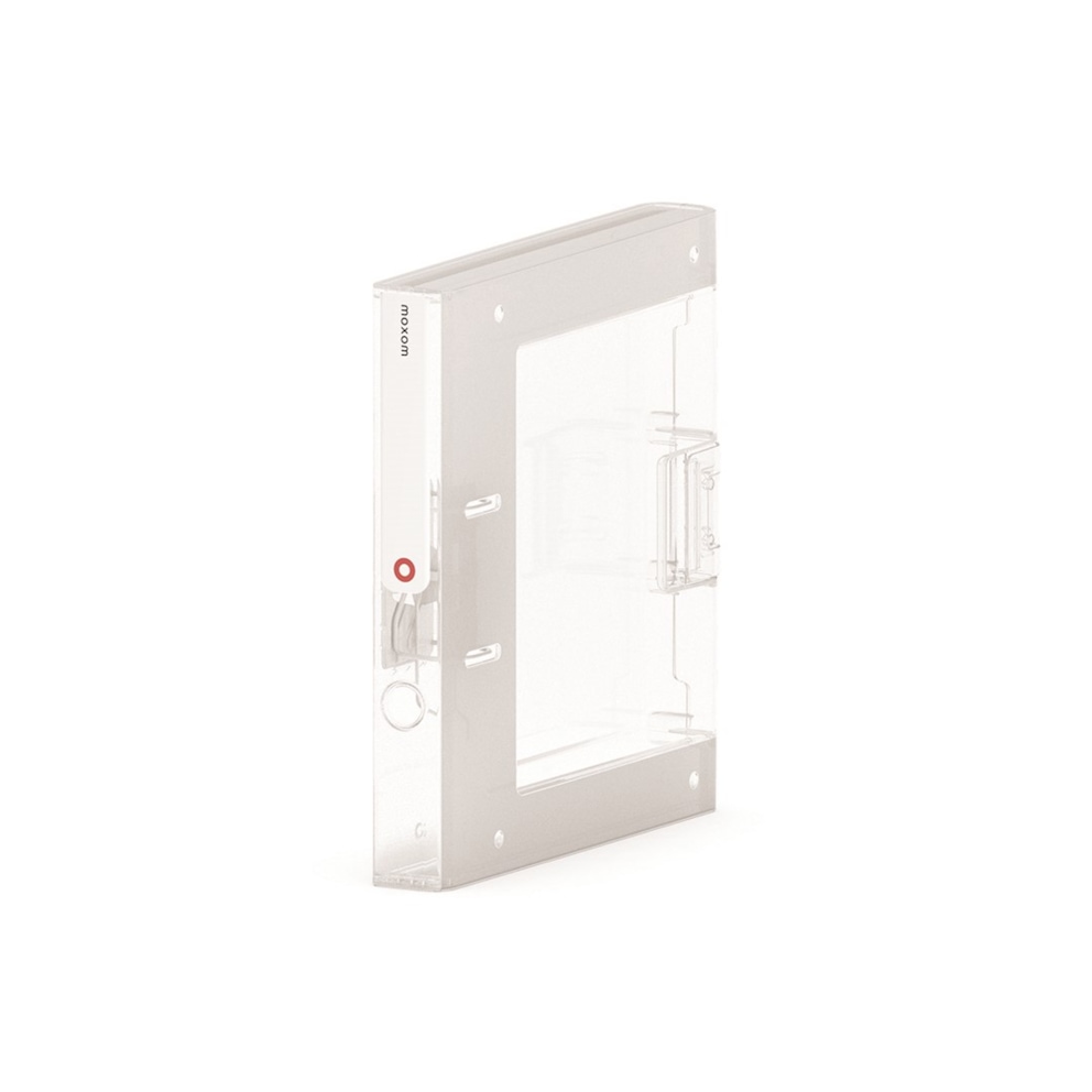 Segregator NEW BINDER MOXOM, plastikowy, A4/50mm, transparentny