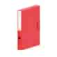 Segregator NEW BINDER MOXOM, plastikowy, A4/50mm, czerwony
