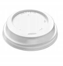 POKRYWKA DO KUBKA PAPIEROWEGO BIAŁA 300, 380, 400, 500 ML w op. 100 szt