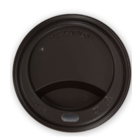 POKRYWKA DO KUBKA PAPIEROWEGO CZARNA 250ml i 300ml w op. 100 szt