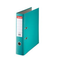 Segregator Esselte A4, ekonomiczny 75 mm, turkusowy