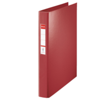 Segregator Esselte A4 z 4 kółkami, grzbiet 42 mm, bordowy