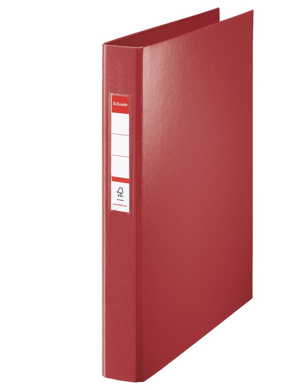 Segregator Esselte A4 z 4 kółkami, grzbiet 42 mm, bordowy