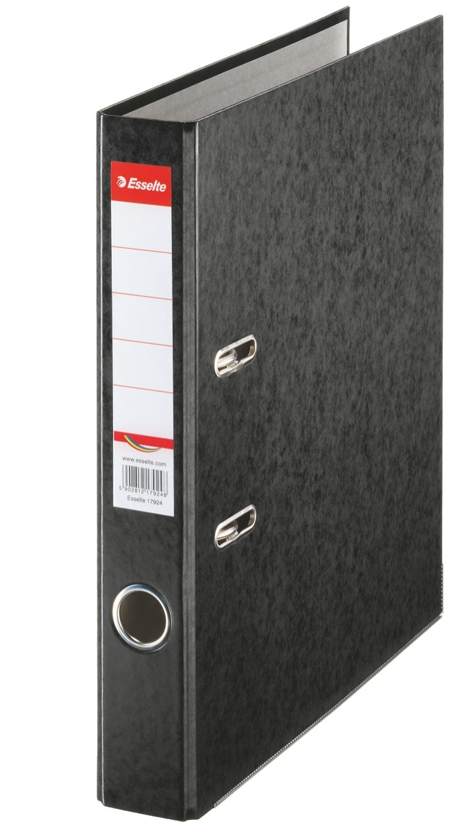 Segregator Esselte Rainbow A4, szer. 50 mm, czarny