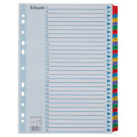 Przekładki kartonowe Mylar  A4 Esselte, biały 1-31