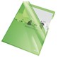 Ofertówki krystaliczne, sztywne A4, 150 mic, Esselte, zielony 25 szt./folia
