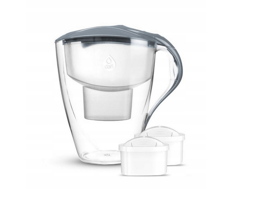 Dzbanek Dafi do wody OMEGA Unimax 4L stalowy + 2 wkłady