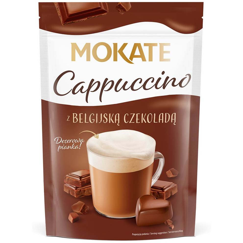 KAWA MOKATE CAPUCINO CZEKOLADOWE 110G STRUNA TOREBKA