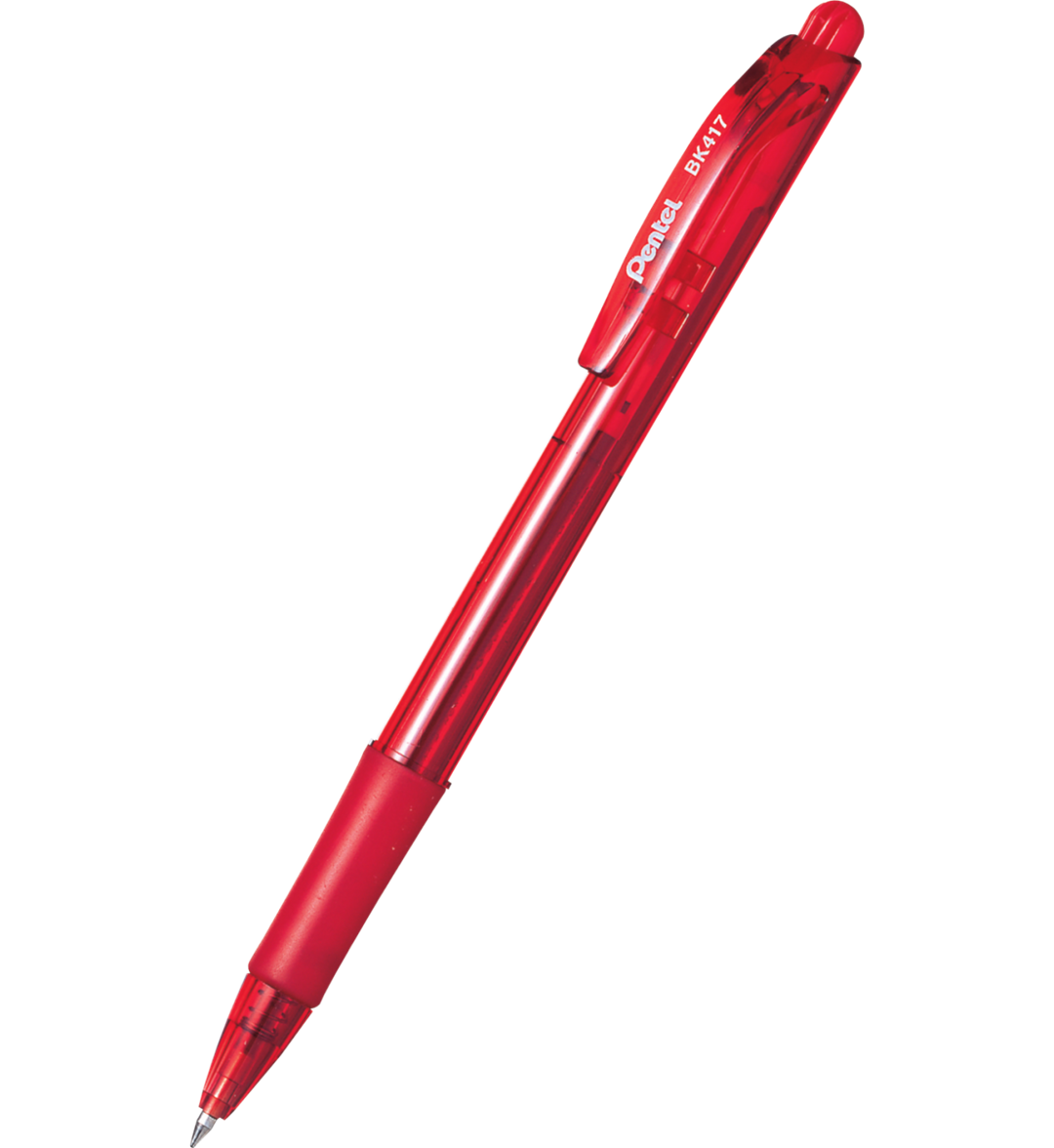 Długopis PENTEL BK-417 czerwony