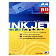 Folia INKJET do drukarek atramentowych bez paska op./50 szt. A4